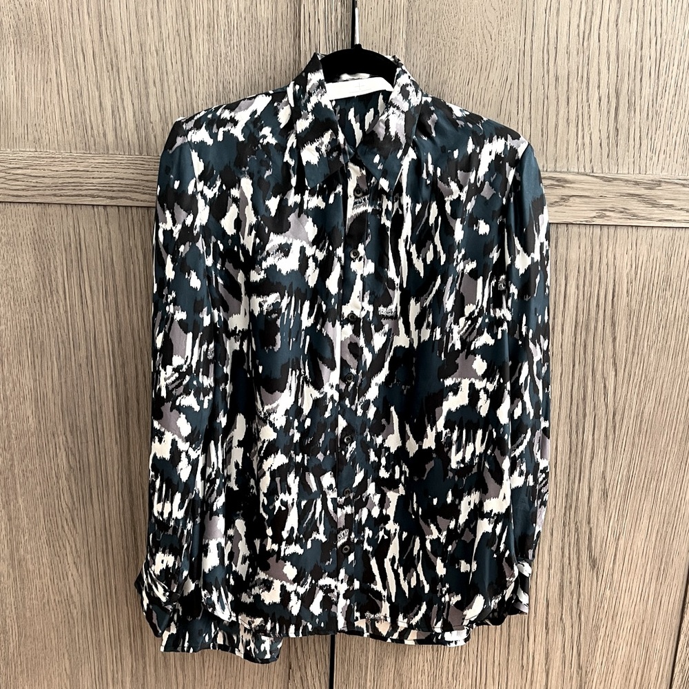 Thakoon Printed Silk Twill Shirt